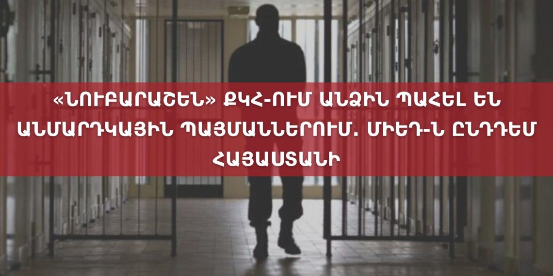 «Նուբարաշեն» ՔԿՀ-ում անձին պահել են անմարդկային պայմաններում. ՄԻԵԴ-ն ընդդեմ Հայաստանի